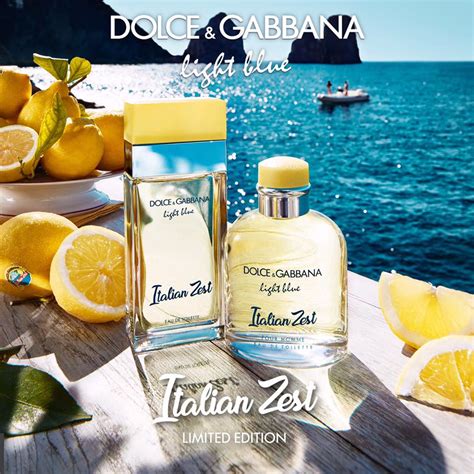 dolce gabbana light blue lemon zest|d&g light blue italian zest.